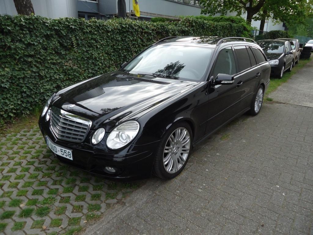 Compresseur de frein Mercedes Benz E200 Facelift Sport Autom, Autos, Cuir, Achat, Entretenue par le concessionnaire, Noir
