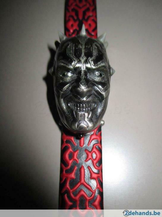 Stars Wars horloge Darth Maul, Ophalen of Verzenden, Gebruikt