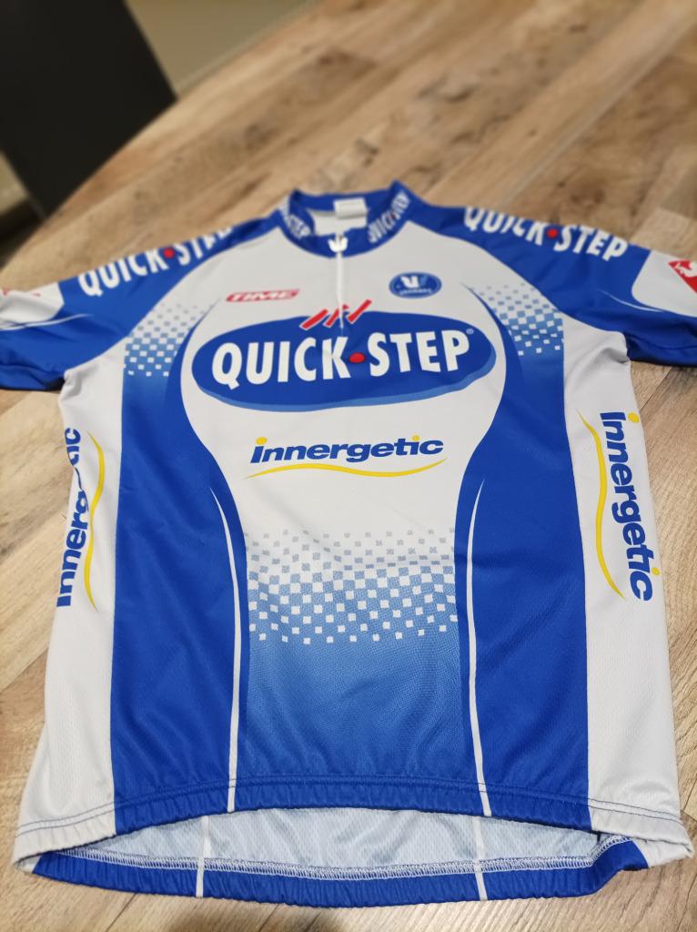 Wielertrui Quickstep vintage 2005, Ophalen, Gebruikt, Vermarc, Bovenkleding