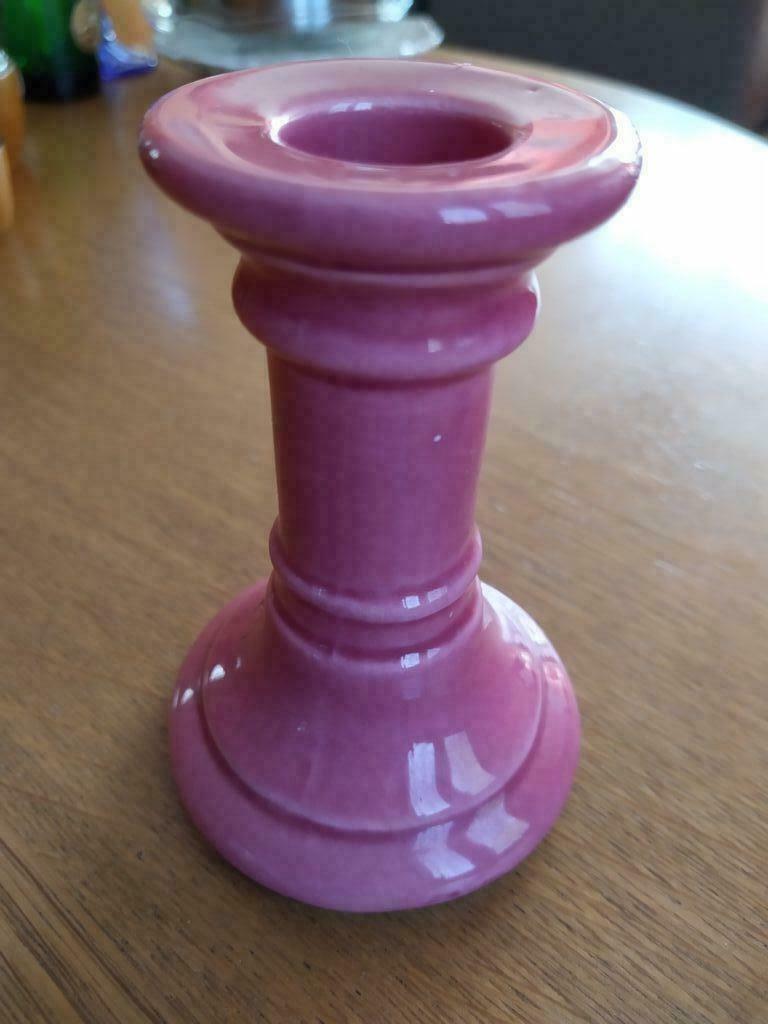 Bougeoir rose, Maison & Meubles, Enlèvement ou Envoi