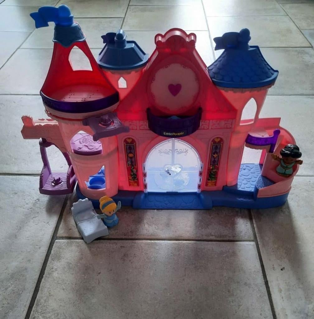 Te koop: Little people Prinsessen kasteel 🕌, Enlèvement, Comme neuf, Set de jeu, Sonore