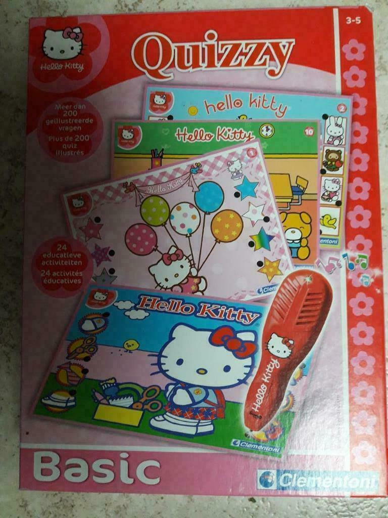 Quizzy spel  hello kitty, Ophalen of Verzenden, Zo goed als nieuw, Puzzelen, Met geluid