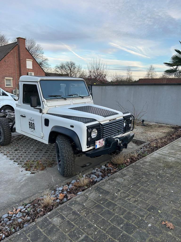 Land rover defender 110, Auto's, Leder, Defender, Particulier, Te koop