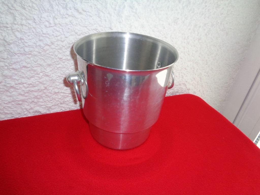 Seau à champagne en aluminium Vintage. N 2, Collections, Enlèvement ou Envoi, Utilisé, Autres types