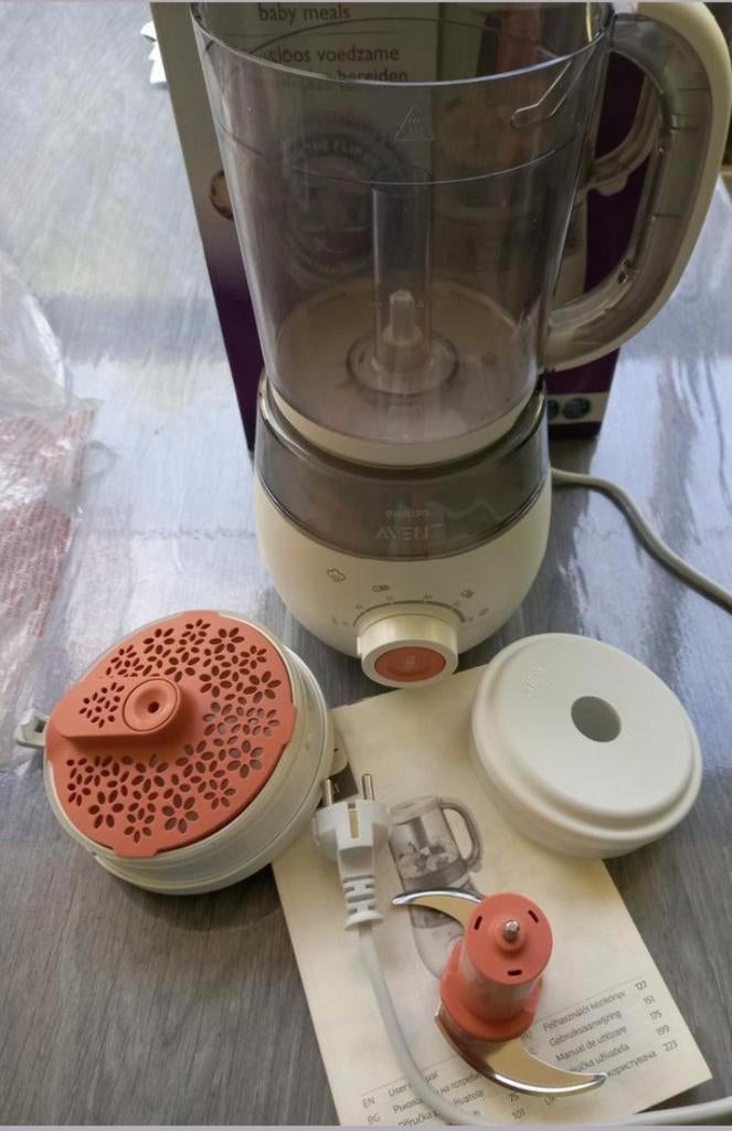 Philips AVENT baby food maker 4 in 1., Ophalen of Verzenden, Zo goed als nieuw