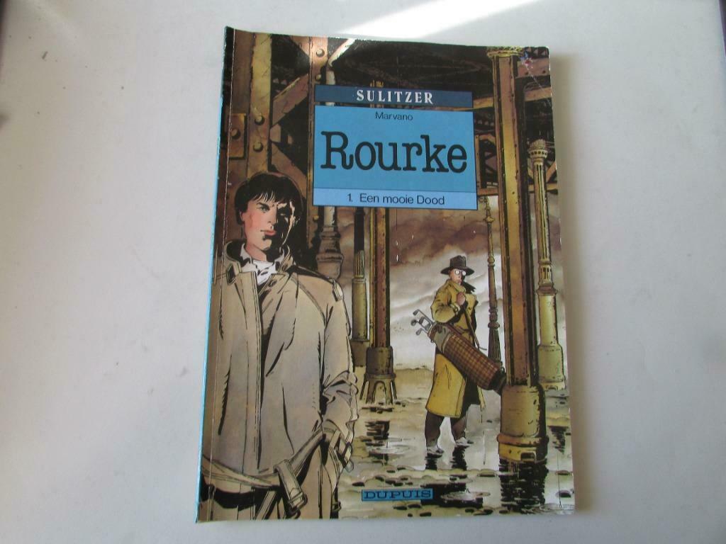 ROURKE, Een Mooie Dood, Gelezen, Verzenden, Eén stripboek, Marvano