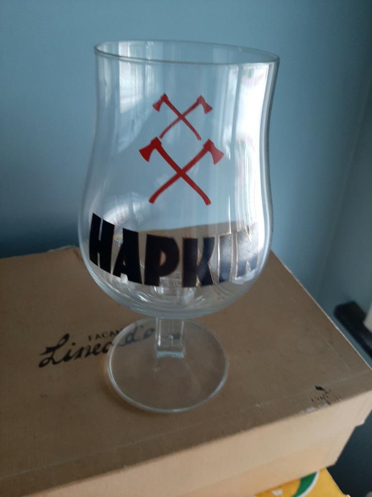 Glazen hapkin, Ophalen, Zo goed als nieuw