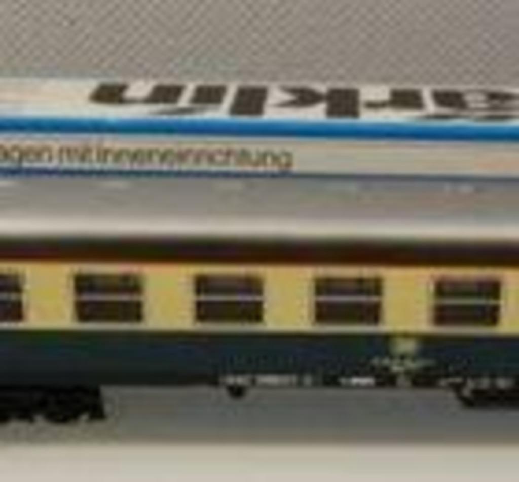 4111 MÄRKLIN HO- D-ZUG-WAGEN 1e klasse/WAGON PASSAGIERS 1ier, Gebruikt, Marklin, Goppingen, Wagon