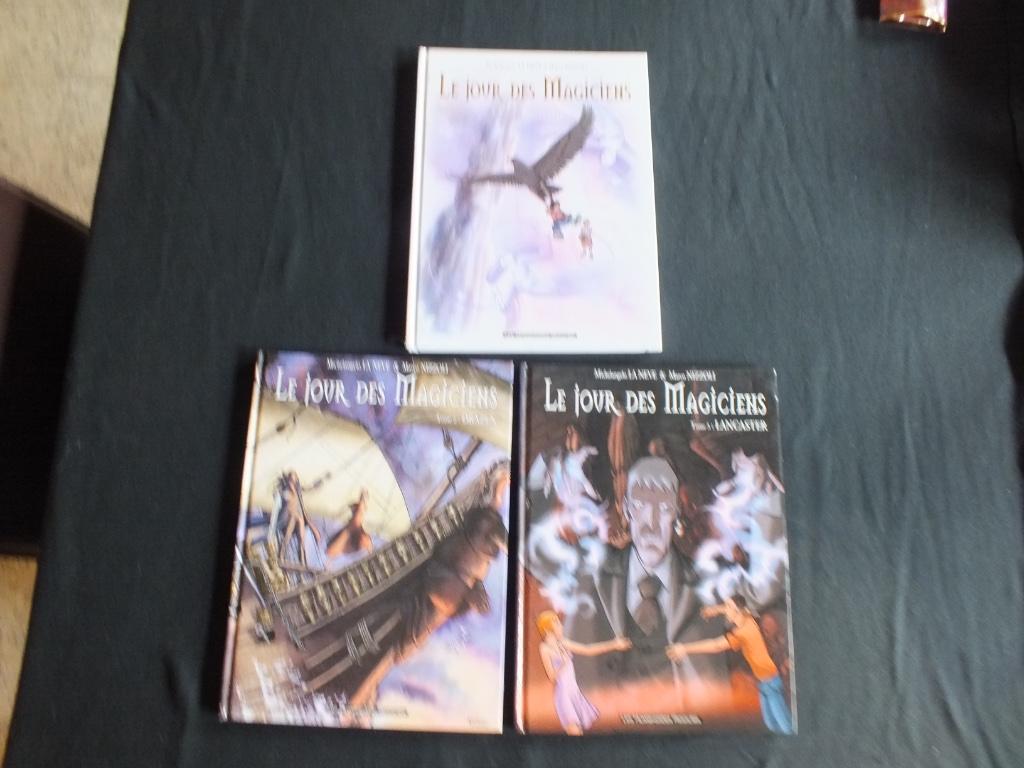 LE JOUR DES MAGICIENS (3 ALBUMS EO). EDITIONS H.A, Livres, BD, Comme neuf, Série complète ou Série, Enlèvement ou Envoi