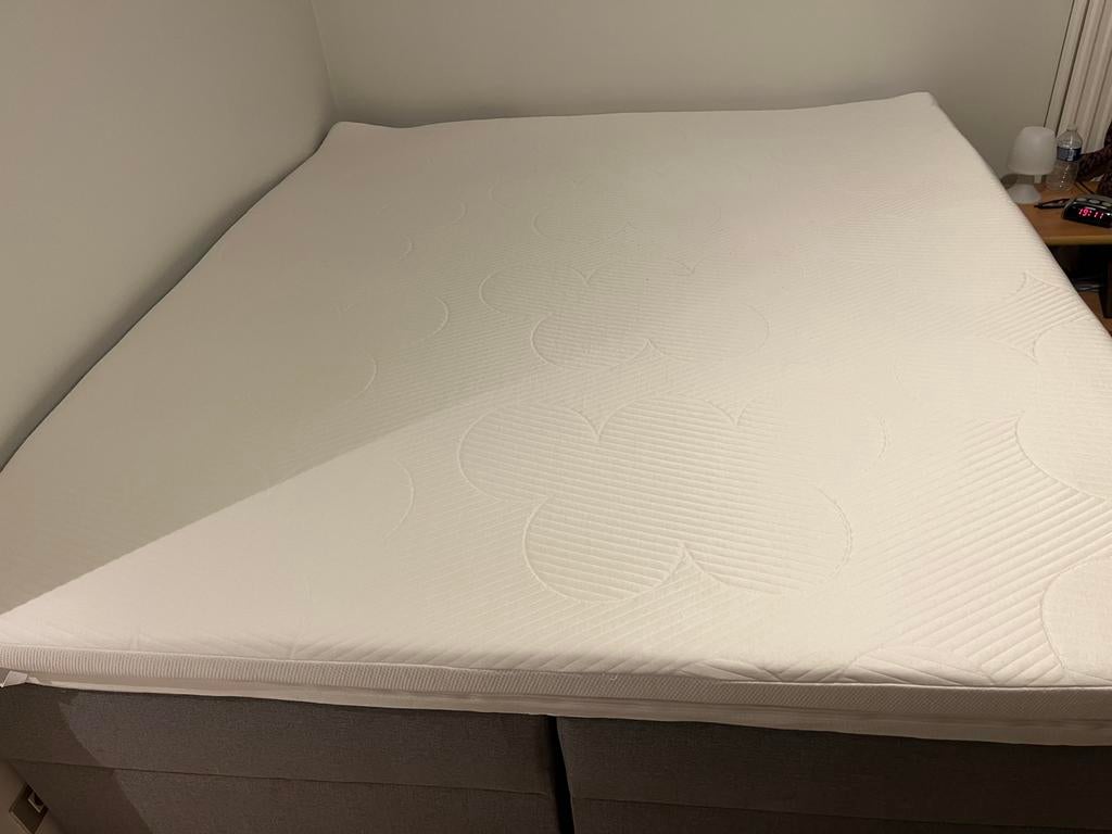 Matras Topper voor boxspring " cloudpillo ', Huis en Inrichting, Slaapkamer | Matrassen en Bedbodems, Ophalen, Zo goed als nieuw