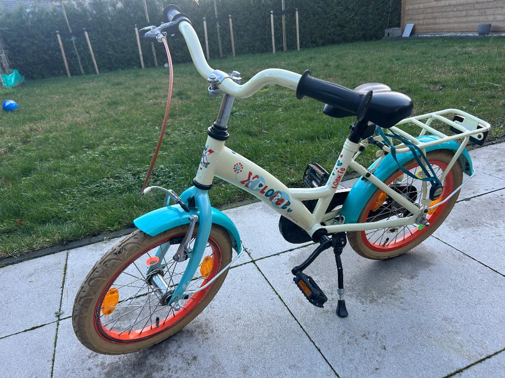 Kinderfiets 16 inch Loekie, Loekie, Enlèvement, Utilisé, Frein à main