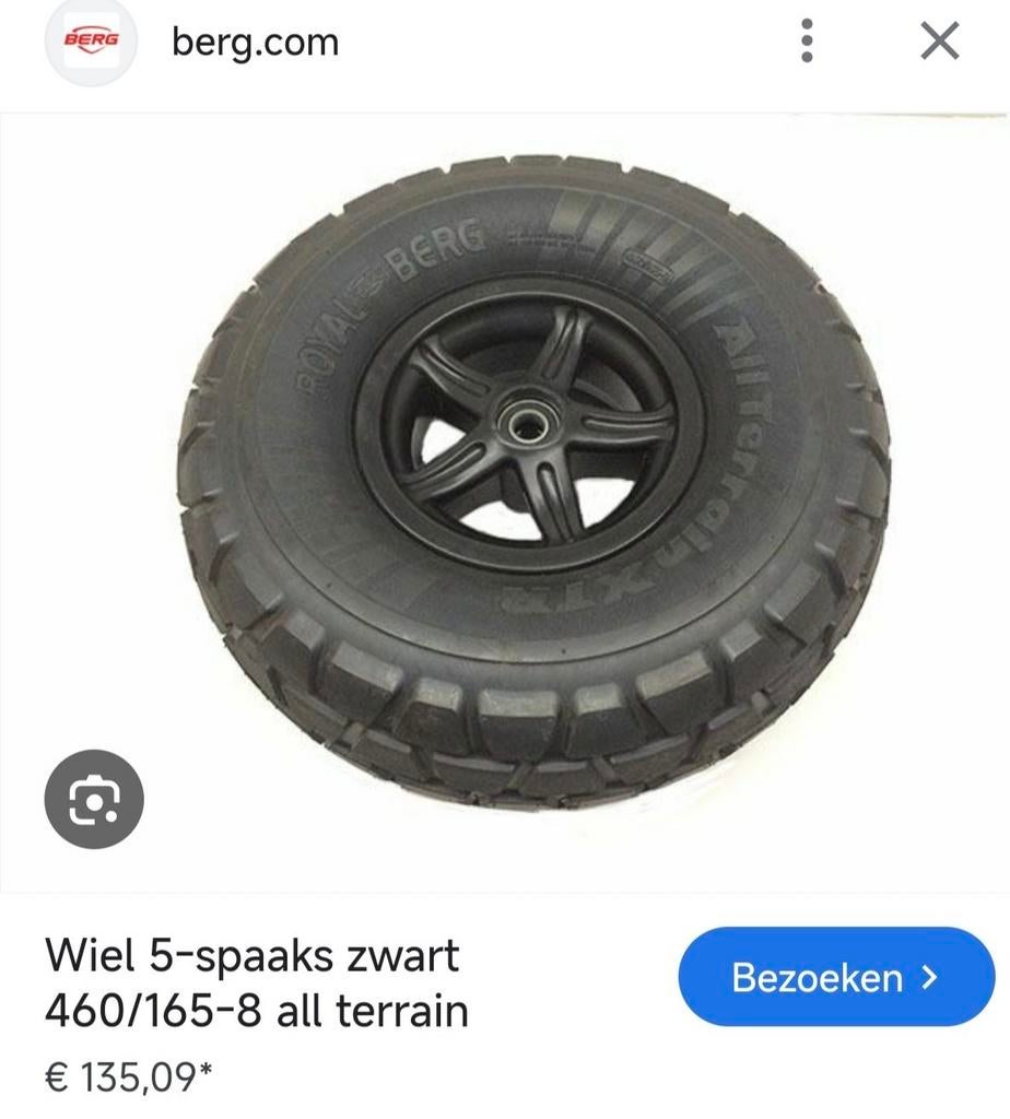 Royal Berg All Terrain XTR 2 wielen plus 2 nieuwe binnenband, Ophalen, Nieuw, Berg