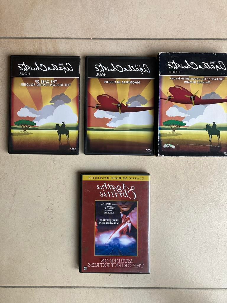 Drie Agatha Christie films, Cd's en Dvd's, Ophalen, Gebruikt