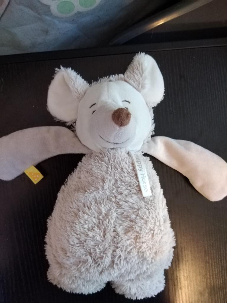 knuffel happy horse muis (doos sept 2024), Kinderen en Baby's, Speelgoed | Knuffels en Pluche, Ophalen of Verzenden