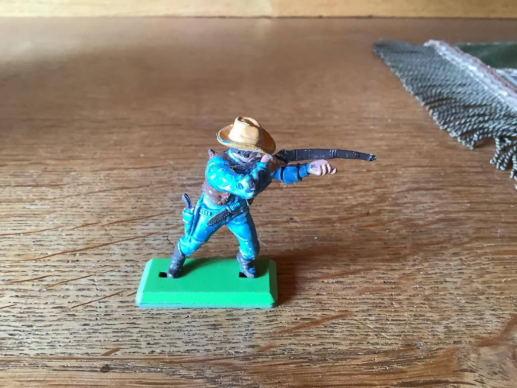 cowboy des année 1970, Comme neuf, Humain