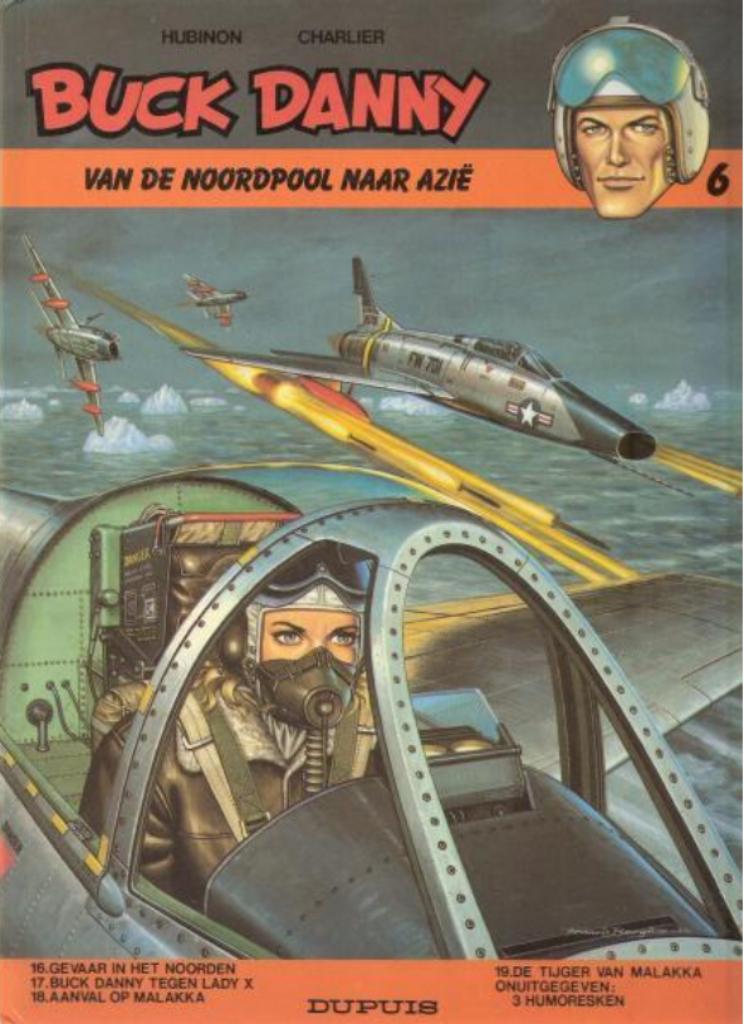 Buck Danny tome 6 : Du pôle Nord à l'Asie. AH AH !, Une BD, Enlèvement ou Envoi, Comme neuf