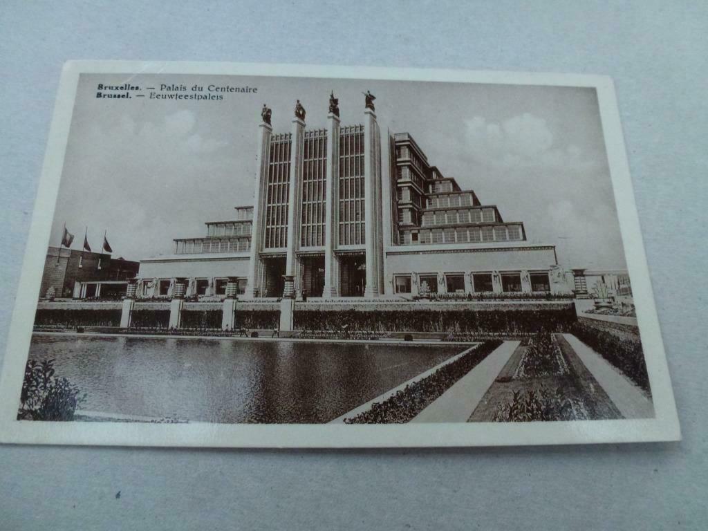 Carte Postale Postkaart Brussel Eeuwfeestpaleis nieuw, Verzamelen, Verzenden, Ongelopen, Brussel (Gewest)