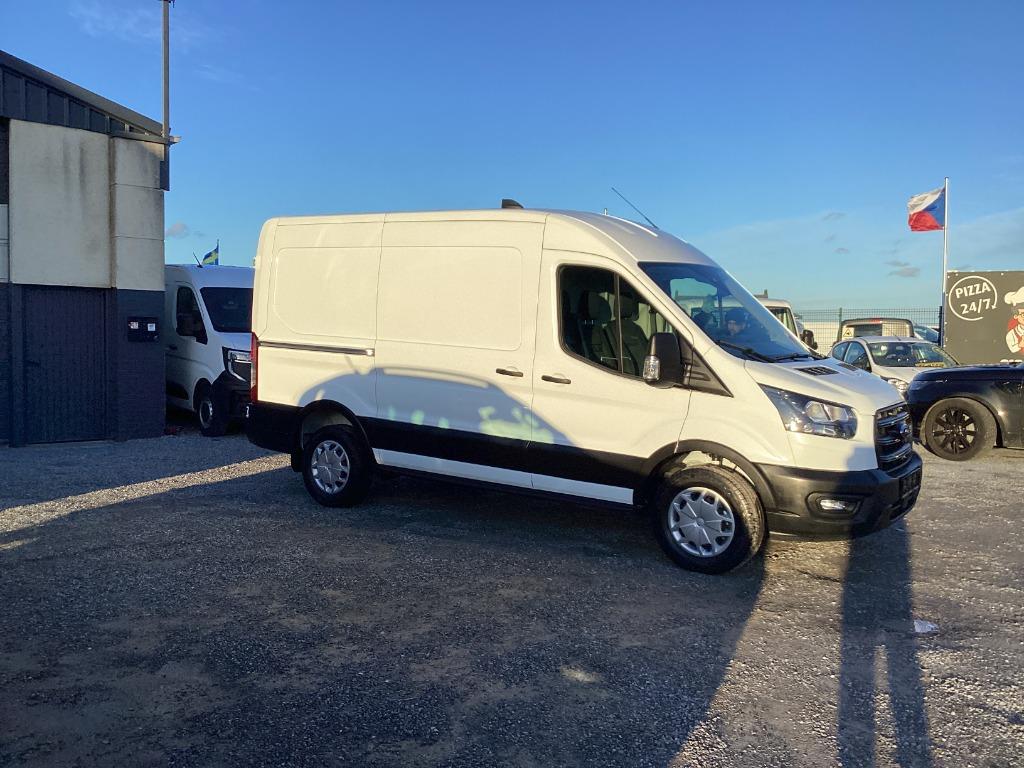 ford transit l2h2 130pk 2023 10km full/option 33800e ex, Euro 6, Entreprise, 3 places, Boîte manuelle
