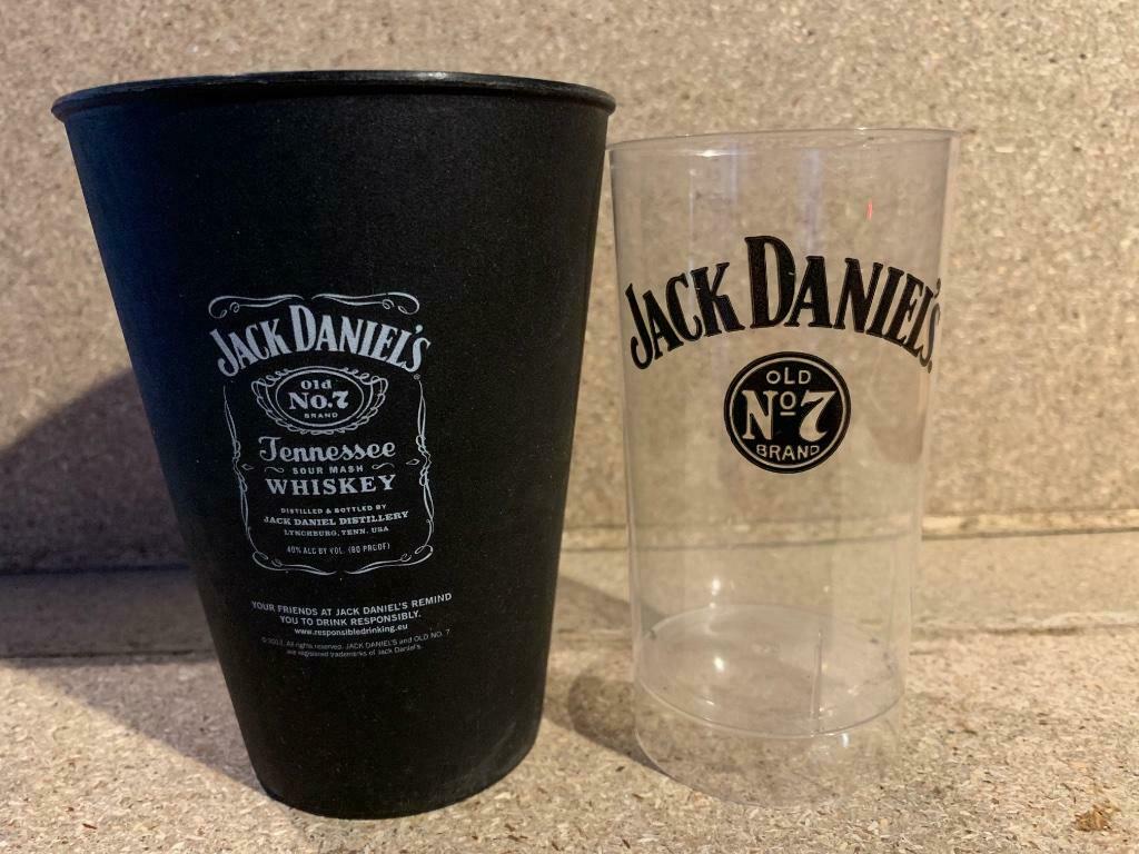 Jack Daniel's verres en plastique de festivals, Utilisé, Autres types