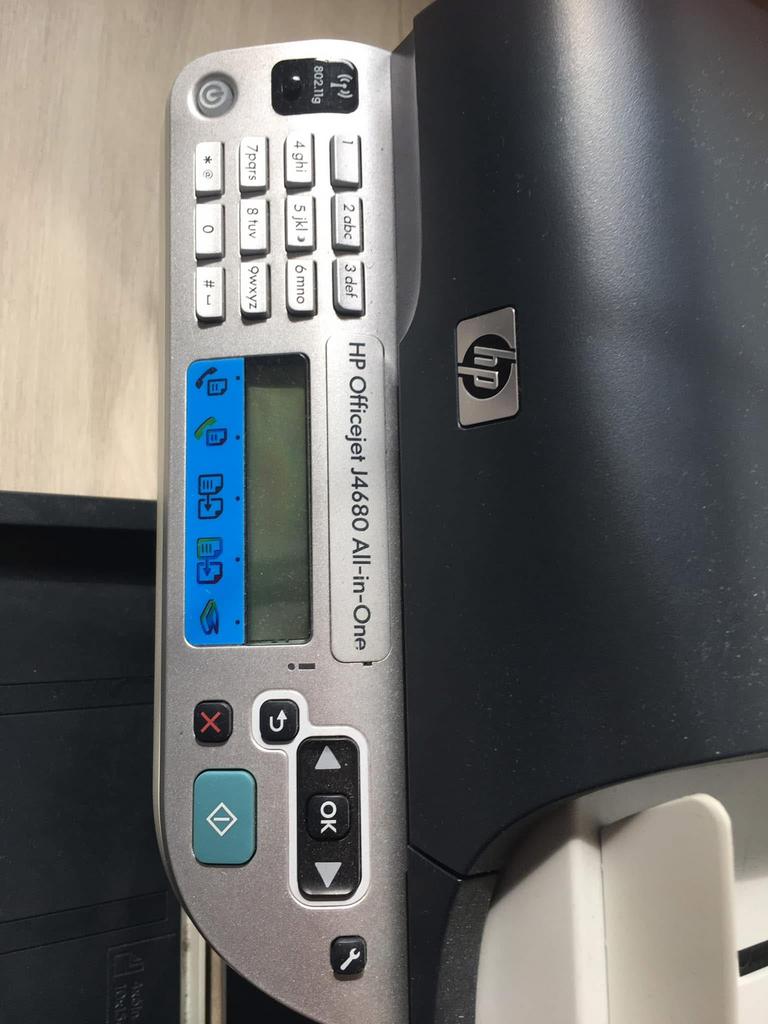 Printer HP Officejet J4680 All-in-one, Ophalen, Gebruikt, Printer, Inkjetprinter
