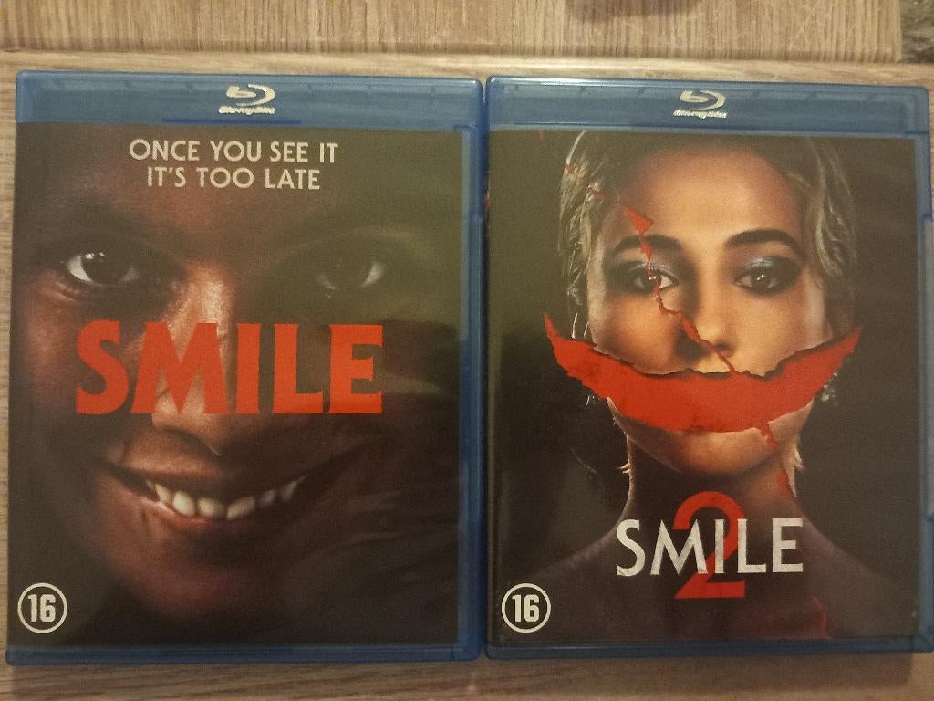 Smile 1 en 2 - blu ray, Ophalen of Verzenden, Zo goed als nieuw, Horror