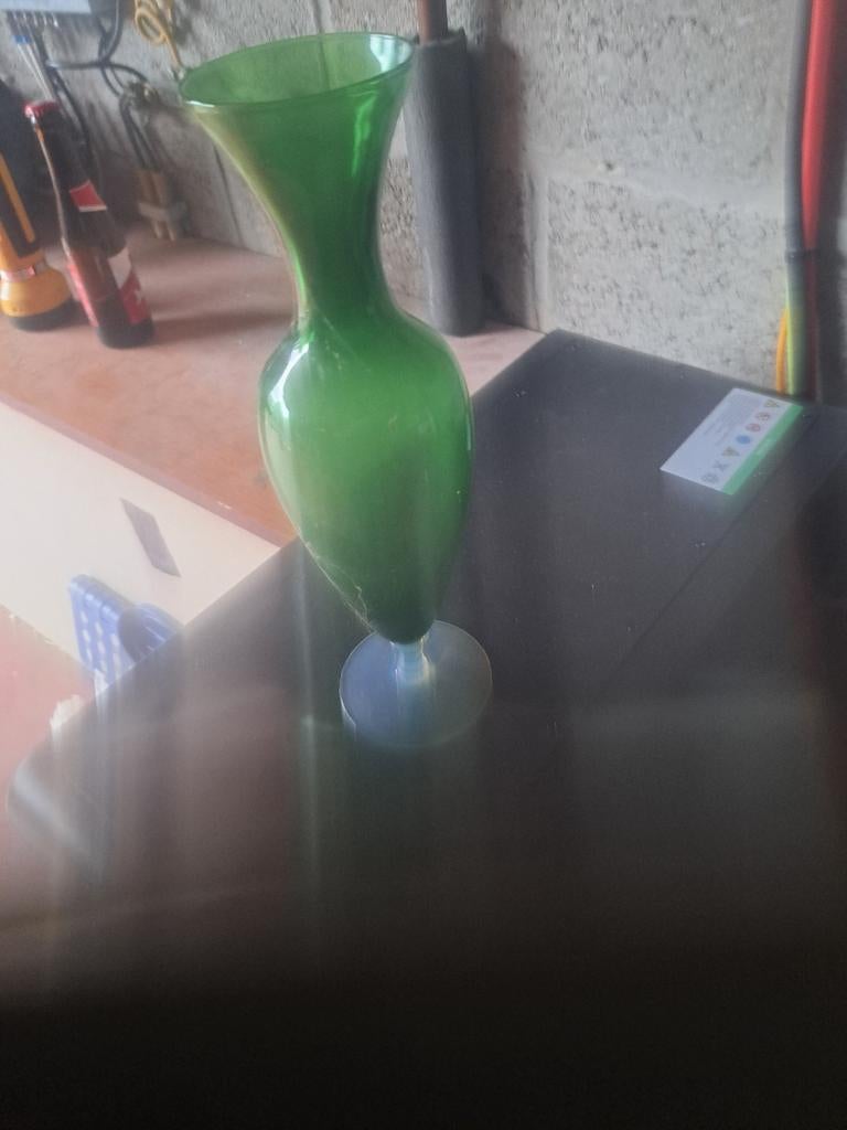 Vase vert, Enlèvement, Comme neuf, Vert