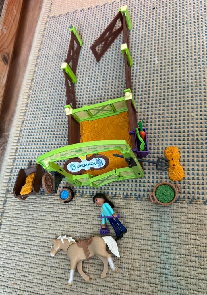 Playmobil Spirit Pru en Chica Linda, Enlèvement ou Envoi, Comme neuf, Ensemble complet