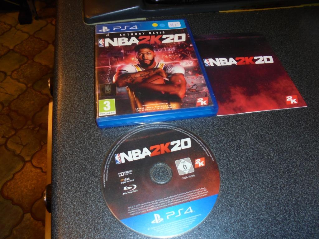 Playstation 4 NBA2K20 (orig-compleet), Enlèvement ou Envoi, Utilisé, À partir de 3 ans, 3 joueurs ou plus