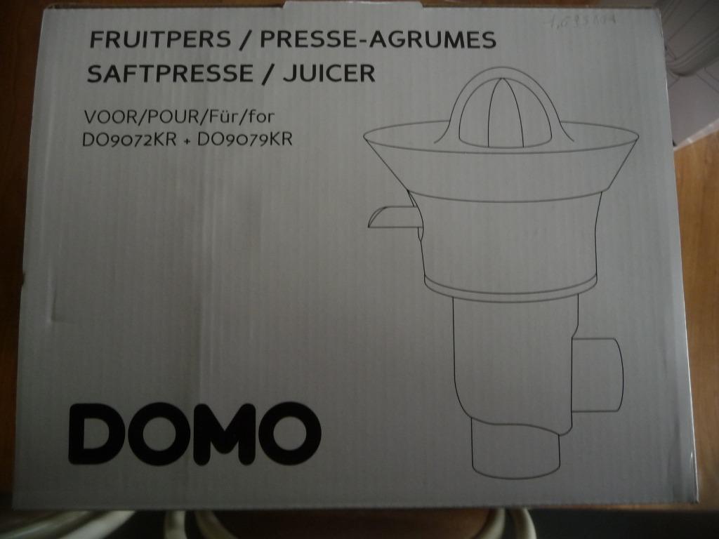 Presse-agrumes Domo robot culinaire, Enlèvement ou Envoi, Neuf, Électrique