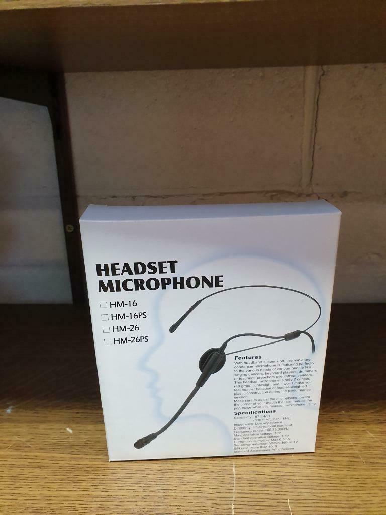 Casque  Stage LIne Electret headband microphone, Ophalen, Nieuw, Overige merken