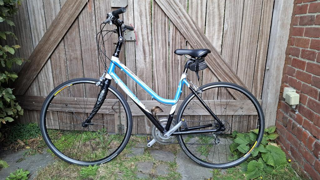 Koersfiets dames, Fietsen en Brommers, 26 inch, 47 tot 50 cm, Zo goed als nieuw, Meer dan 20 versnellingen