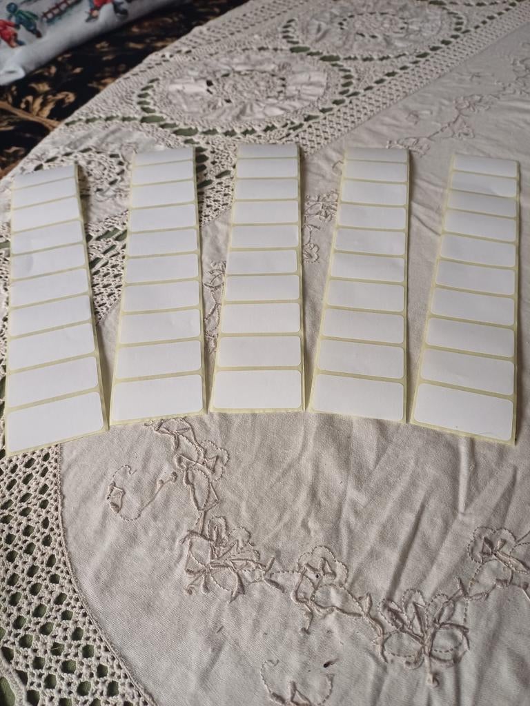 Étiquettes autocollantes pour l'étiquetage., Enlèvement ou Envoi