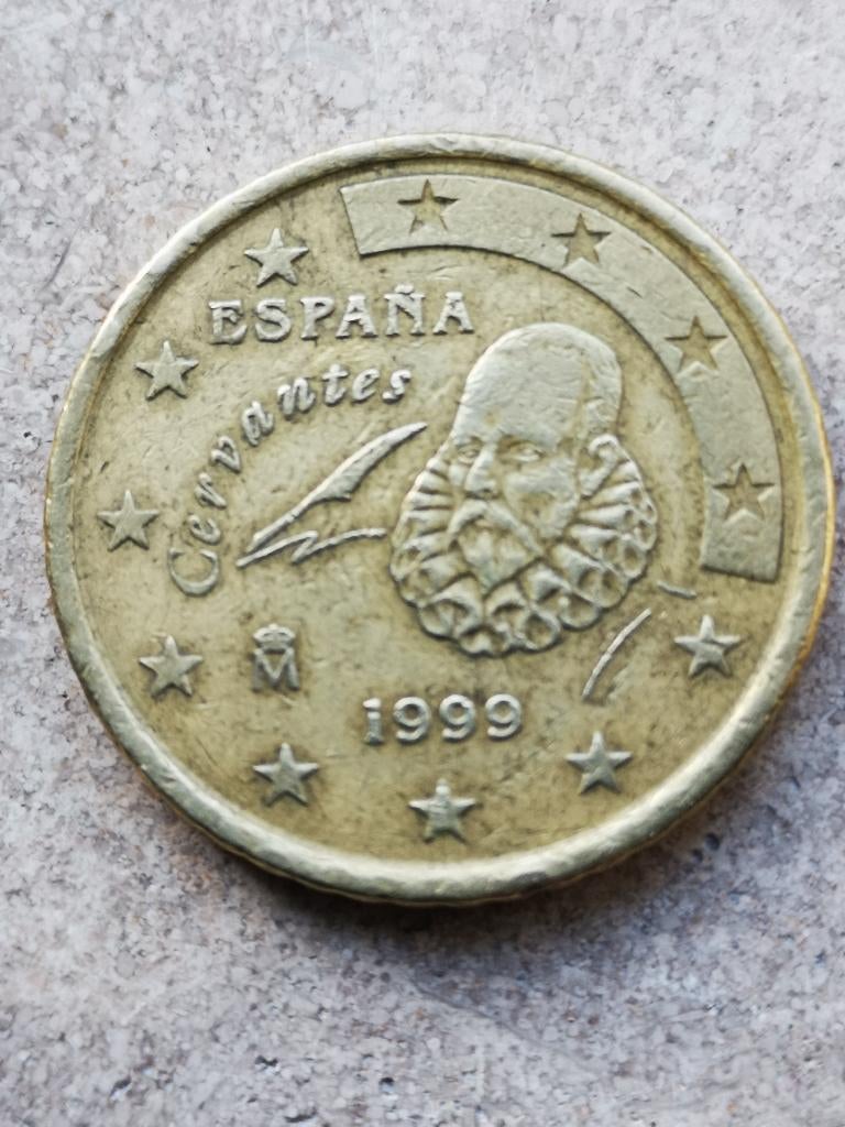 Pièce de 50 cents euros en Espagne 1999, Enlèvement ou Envoi, Espagne