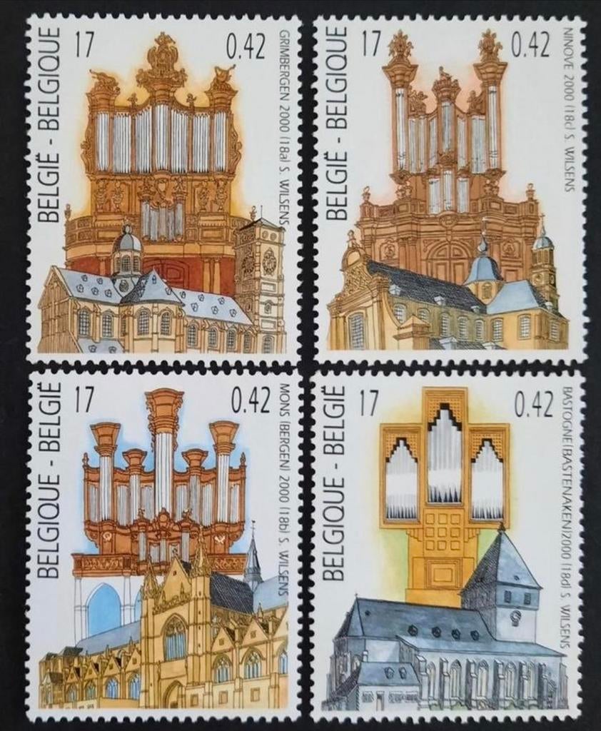 Belgique : COB 2926/29 ** Tourisme 2000., Timbres & Monnaies, Sans timbre, Neuf, Enlèvement ou Envoi, Non oblitéré