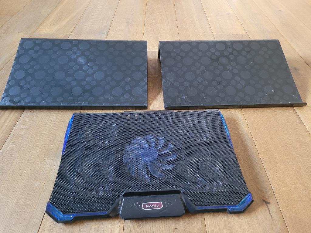 Nobebird PC Laptop Cooling Pad (5 fans) * deux Support ordin, Ophalen, Gebruikt