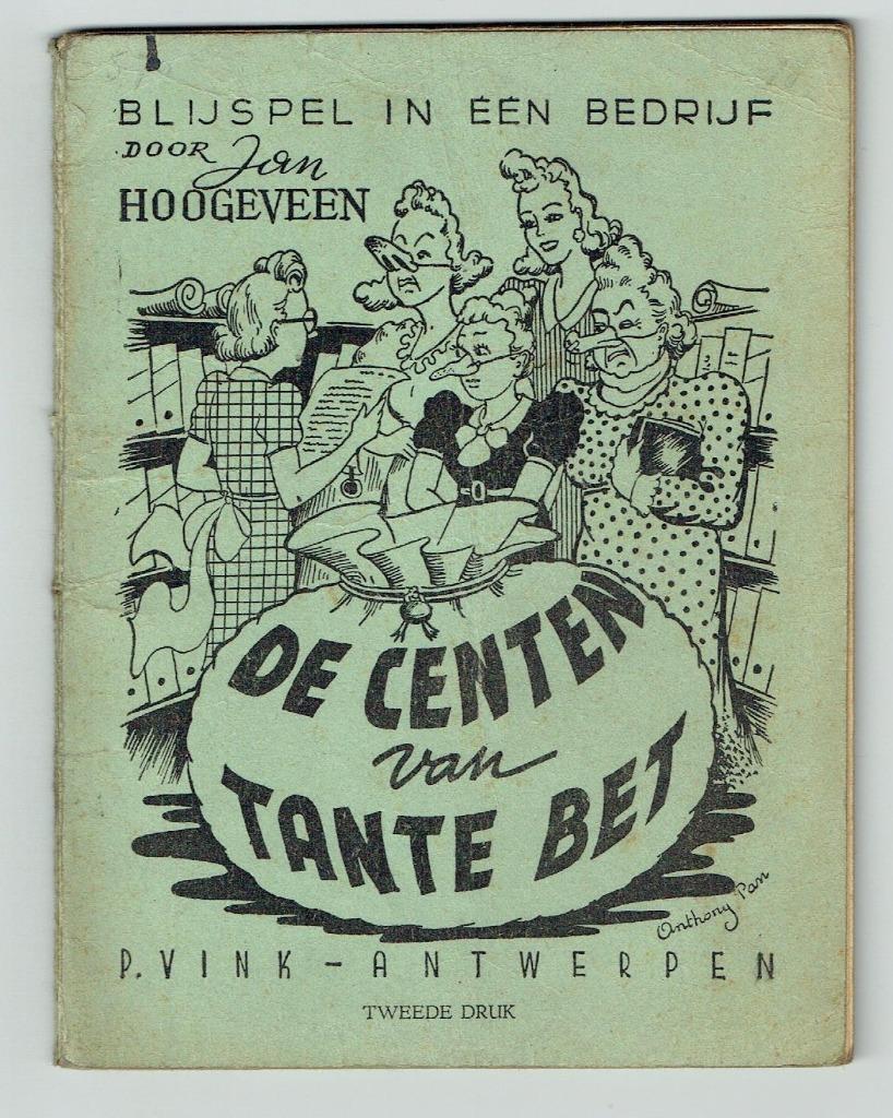 Boek-Toneeltekstboek "De centen van tante Bet", Boeken, Ophalen of Verzenden, Gelezen, Toneel, Jan Hoogeveen