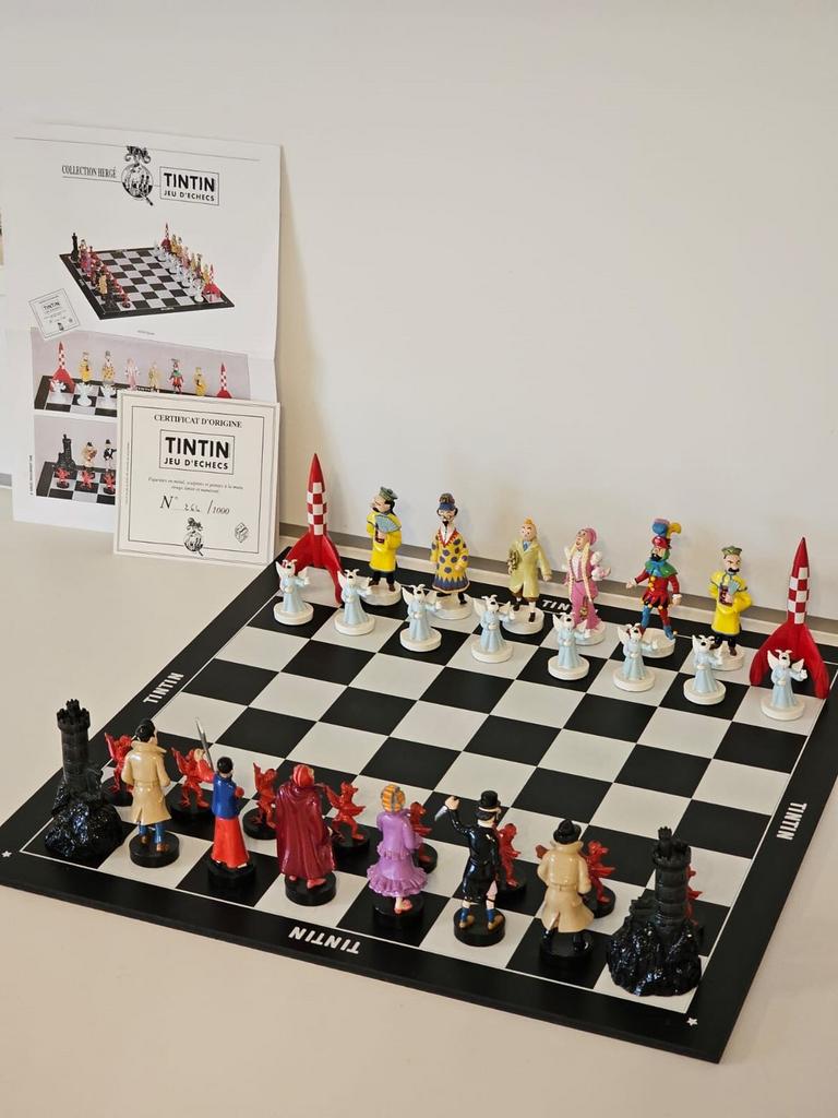 Schaakspel Tintin Moulinsart Pixi, Ophalen of Verzenden, Kuifje, Nieuw, Beeldje of Figuurtje
