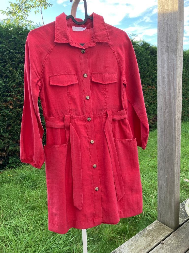 Kleedje rood 146, Enfants & Bébés, Vêtements enfant | Taille 146, Robe ou Jupe, Enlèvement ou Envoi, Zara, Utilisé