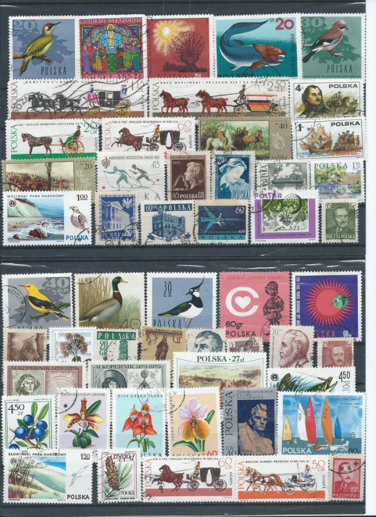 Timbres de Pologne (oblitérés), Enlèvement ou Envoi, Pologne, Affranchi