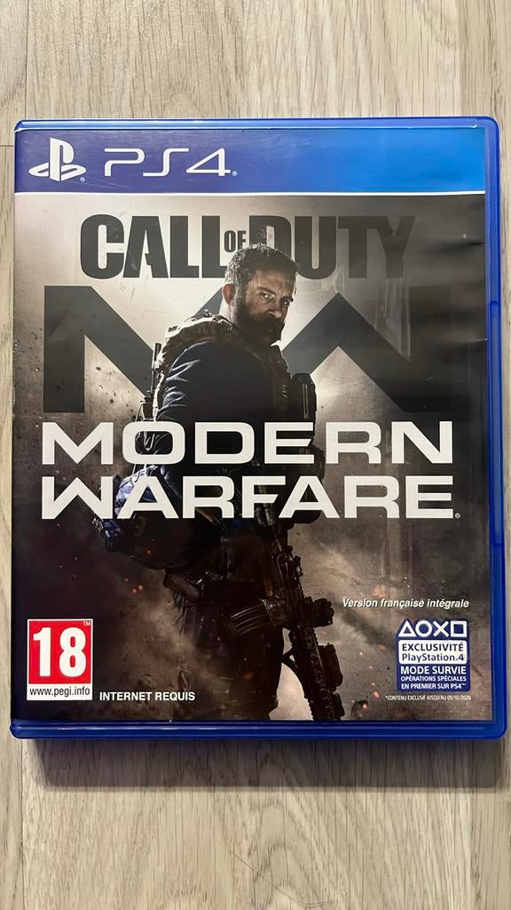 Call of Duty Modern Warfare PS4, Consoles de jeu & Jeux vidéo, Jeux | Sony PlayStation 4, Enlèvement ou Envoi, Comme neuf
