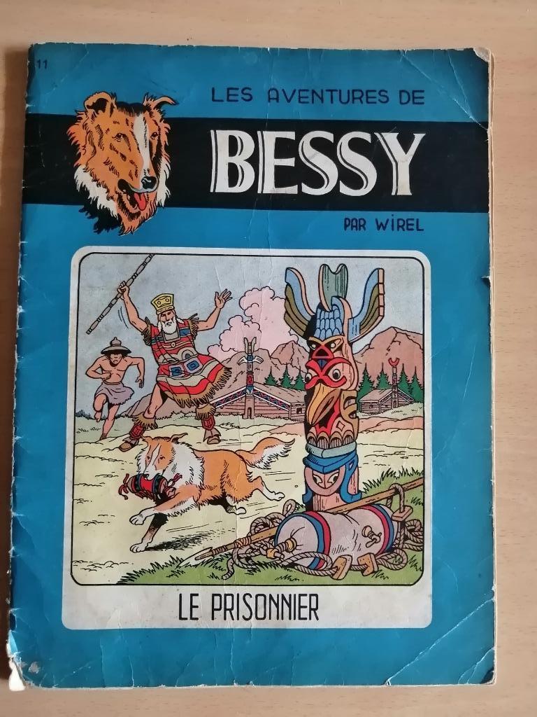 BD Bessy 11. Le prisonnier de Willy Vandersteen E.O. 1956, Ophalen of Verzenden, Willy Vandersteen