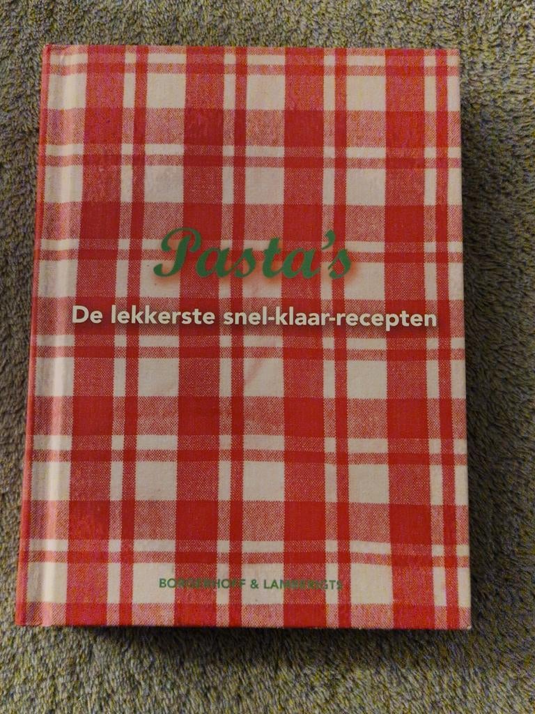 Pasta kookboek, Ophalen of Verzenden