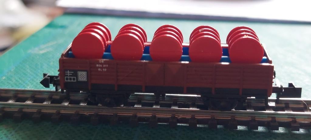 NLK 0104 TRIX AVEC CHARGE FIXE 1/160, Enlèvement ou Envoi, Trix, Wagon, Comme neuf