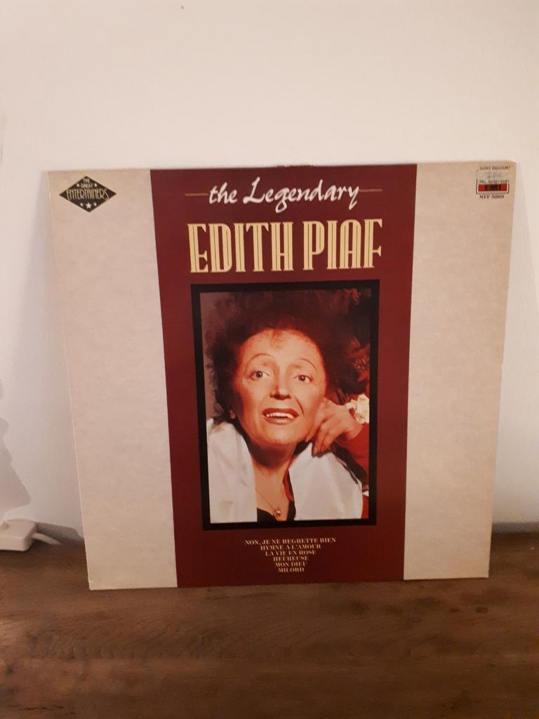 LP : The legendary EDITH PiAF, Ophalen of Verzenden, Zo goed als nieuw