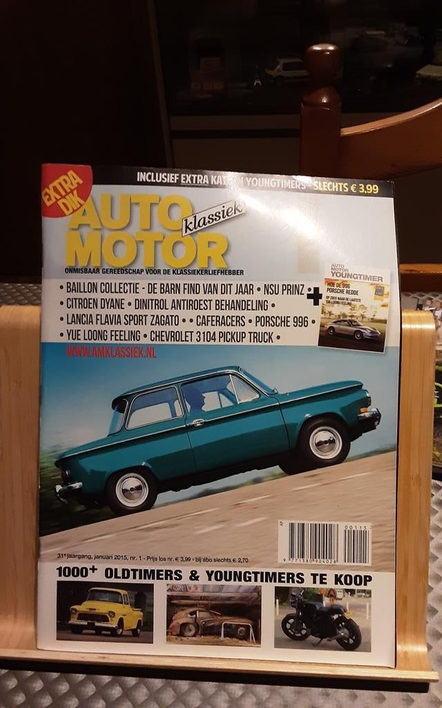Auto motor klassiek tijdschrift, Ophalen of Verzenden, Zo goed als nieuw