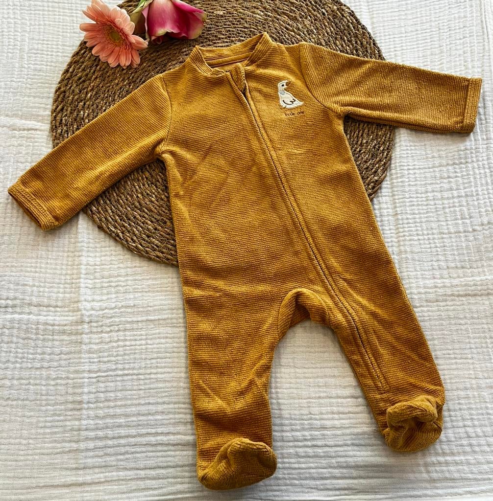 Pyjama met rits, Maat 56 (tweeling), Kinderen en Baby's, Ophalen of Verzenden, Zo goed als nieuw