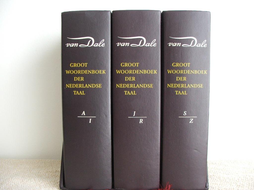 Van Dale groot woordenboek der Nederlandse taal, Ophalen, Van Dale, Nederlands, Zo goed als nieuw