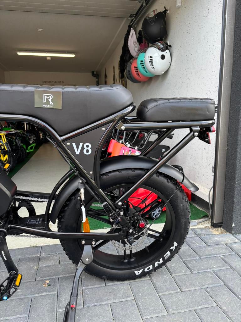 🚀NIEUW🚀Black Edition Ouxi V8 Fatbike 2025 Full Options !, Nieuw