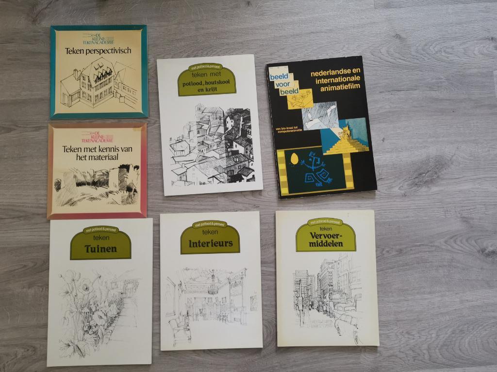 Studieboeken Tekenen, Ophalen of Verzenden, Gelezen, Schilder- en Tekenkunst