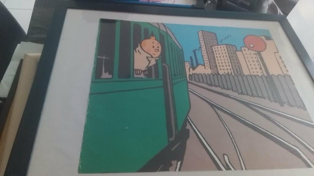 affiche tintin, Enlèvement ou Envoi